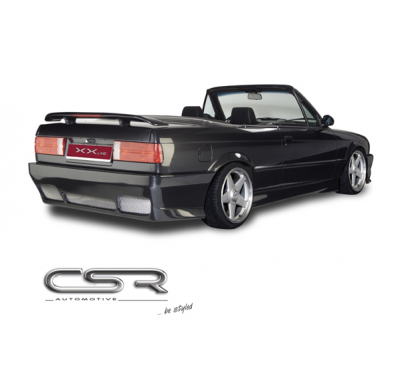PARAGOLPES TRASERO FIBRA VIDRIO BMW  3er E30  AÑO 1982-1994  Limousine / Coupé / Cabrio / Touring / M3 Coupé / M3 Cabrio