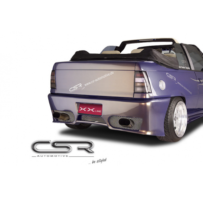 PARAGOLPES TRASERO FIBRA VIDRIO Opel  Kadett E  AÑO 1984-1991  Hatchback  / Cabriolet