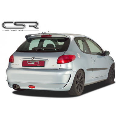 PARAGOLPES TRASERO FIBERFLEX Peugeot  206 AÑO Desde 1998  Hatchback