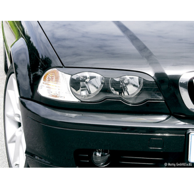 PESTAÑAS FAROS DELANTEROS ABS BMW 3er E46 Cabrio / Coupé AÑO  bis 2003