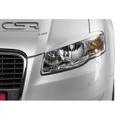 PESTAÑAS FAROS DELANTEROS ABS Audi A4 B7 Todos modelos AÑO  2004-2009