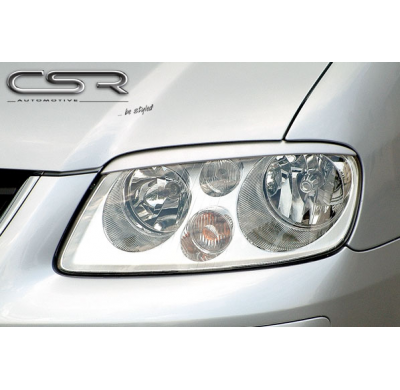 PESTAÑAS FAROS DELANTEROS ABS VW Caddy 2K  AÑO  2003-2010