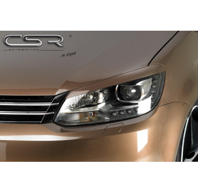 PESTAÑAS FAROS DELANTEROS ABS VW Touran GP2 Todos modelos AÑO  Desde 2010