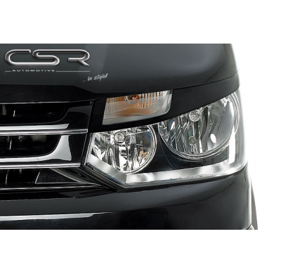 PESTAÑAS FAROS DELANTEROS ABS VW T5 Bus Facelift Todos modelos AÑO  Desde 2010