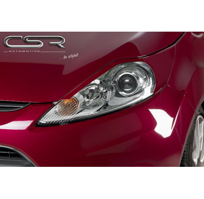 PESTAÑAS FAROS DELANTEROS ABS Ford  Fiesta MK7 Todos modelos AÑO  Desde 10/2008