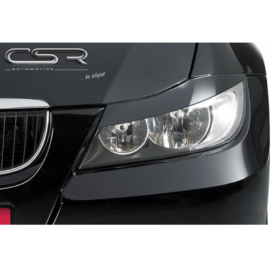 PESTAÑAS FAROS DELANTEROS ABS BMW 3er E90/E91 Limo/Touring AÑO  2005-2012