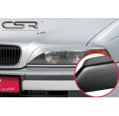 Pestañas faros carbon look BMW 5er E39 SB060-C