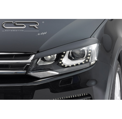 PESTAÑAS FAROS DELANTEROS ABS VW Touareg Todos modelos AÑO  Desde 5/2010