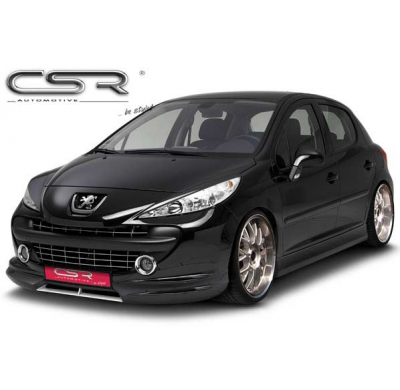 Pestañas faros carbon look Peugeot 207 SB092-C