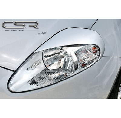 PESTAÑAS FAROS DELANTEROS ABS Fiat Grande Punto 199 Todos modelos AÑO  Desde 2005