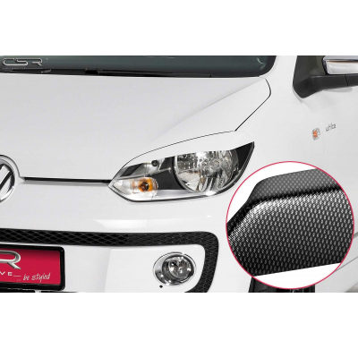 Pestañas faros carbon look VW up! SB133-C
