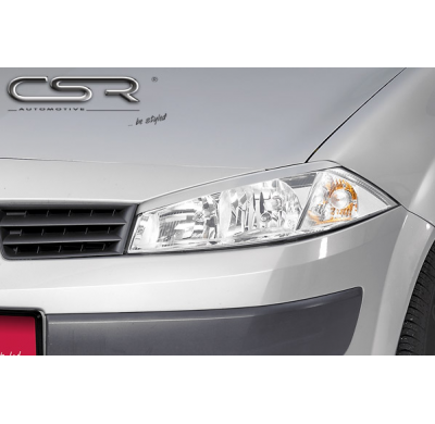 PESTAÑAS FAROS DELANTEROS ABS Renault Megane Sedan, Cabrio, Hatchback AÑO  2002-2009
