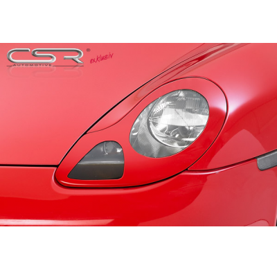 PESTAÑAS FAROS DELANTEROS ABS Porsche  Boxster 986 Roadster AÑO  1996-2004