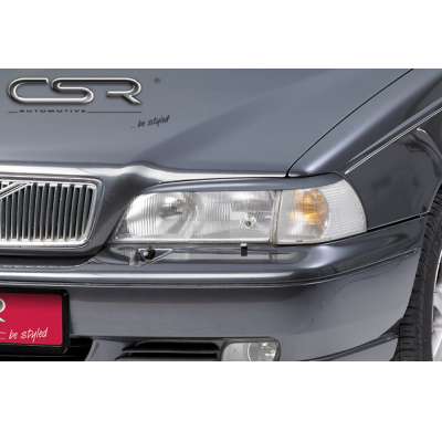 PESTAÑAS FAROS DELANTEROS ABS Volvo V70 Kombi AÑO  1996-2000