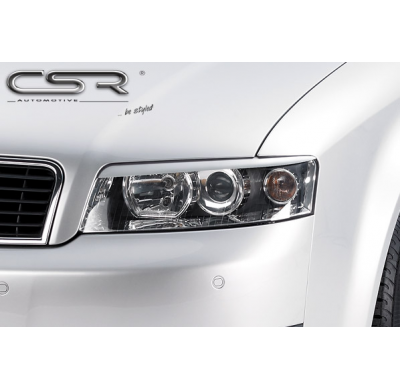 PESTAÑAS FAROS DELANTEROS ABS Audi A4 B6 / 8E Sedan / Kombi / Limousine AÑO  2000-2006