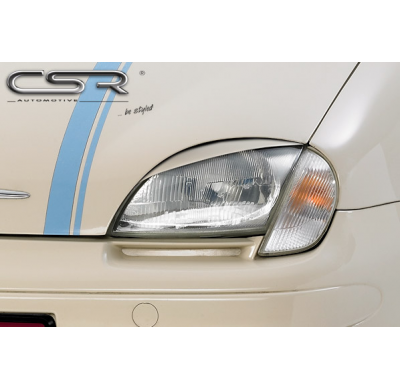 PESTAÑAS FAROS DELANTEROS ABS Fiat  Seicento (Typ 187)  AÑO  1998-2009