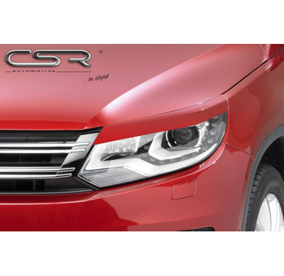 PESTAÑAS FAROS DELANTEROS ABS VW Tiguan Todos modelos AÑO  Desde 7/2011