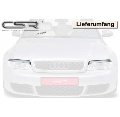 Pestañas faros carbon look Audi A4 B5 SB176-C