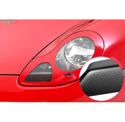 Pestañas faros carbon look Porsche Boxster 986, 911/996 SB184-C