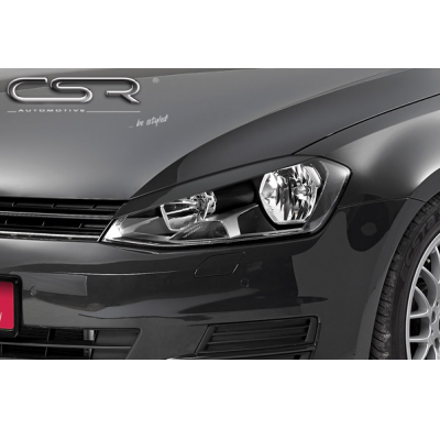PESTAÑAS FAROS DELANTEROS ABS VW Golf 7 Todos modelos AÑO  Desde 8/2012
