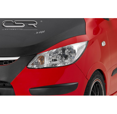 PESTAÑAS FAROS DELANTEROS ABS Hyundai I10 Todos modelos AÑO  2008-2011