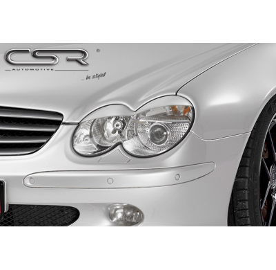 PESTAÑAS FAROS DELANTEROS ABS Mercedes SL-Klasse R230 Todos modelos AÑO  2001-2008