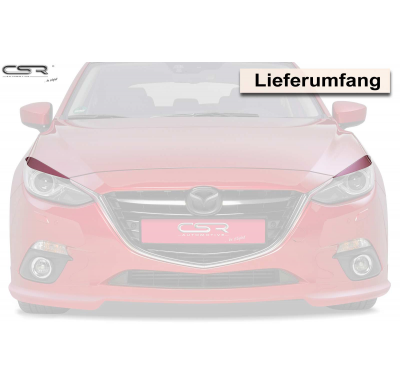 Pestañas faros Mazda 3 Typ BM SB248