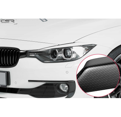 Pestañas faros carbon look BMW 3er F30, F31 SB251-C