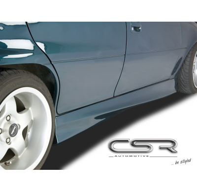 TALONERAS LATERALES FIBRA VIDRIO Opel Astra F Hatchback / Kombi / Sedan / Cabriolet AÑO  1991-1998