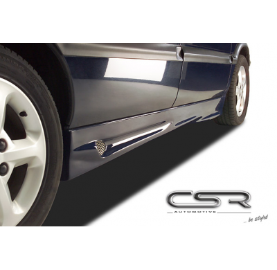 TALONERAS LATERALES FIBERFLEX Opel  Zafira A Hatchback AÑO  1999-2005