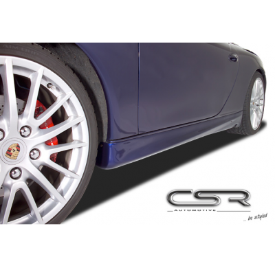 TALONERAS LATERALES FIBRA VIDRIO Porsche  986 Boxster  Roadster AÑO  Desde 1996