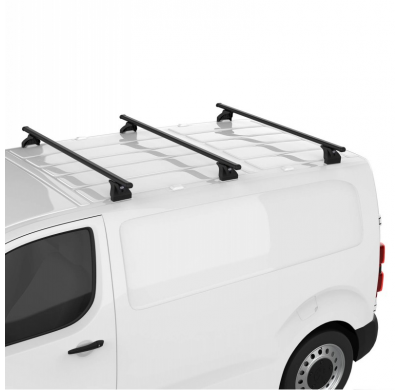 Kit barras de techo Cruzber CRUZ Cargo Xpro Acero Isuzu Trooper 5 Puertas (I - vierteaguas) Año: 1981 - 1992