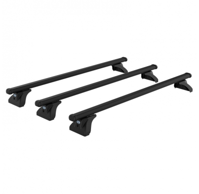 Kit barras de techo Cruzber CRUZ Cargo Xpro Acero Isuzu Trooper 5 Puertas (I - vierteaguas) Año: 1981 - 1992