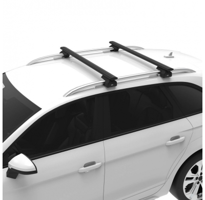 Kit barras de techo Cruzber CRUZ Airo Dark Aluminio Hyundai Ioniq 5 5 Puertas (I/NE - techo normal) Año: 2021 -