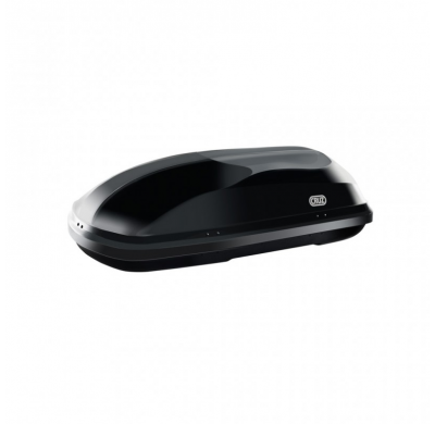 Cofre BAUL DE TECHO CRUZ Box 340N -negro brillo- U80 Cofre de techo con diseño funcional para montaje sobre barras.