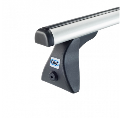 Kit barras de techo Cruzber CRUZ Optima Aluminio Nissan Almera 5 Puertas (N16 - techo normal) Año: 2000 - 2006
