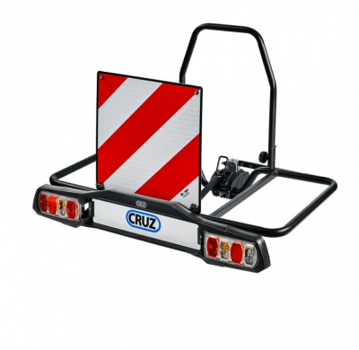 CRUZ Tailo / Rear Cargo V-20 adaptor Adaptador para acoplar la placa obligatoria para señalización de carga trasera V-20