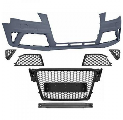 Paragolpes Deportivo Delantero A4 Audi Año:  07-11 Tuning