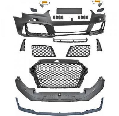 Paragolpes Deportivo Delantero A3 Audi Año:  12-16      No Valido Sedan