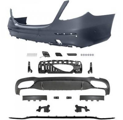 Paragolpes Deportivo Trasero W213 Mercedes Año:  16-20      Sport E43-Look