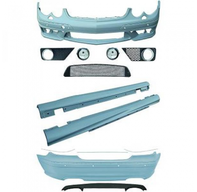 Kit Carroceria Deportivo Clk W209 Mercedes Año:  02-09      Imprimado