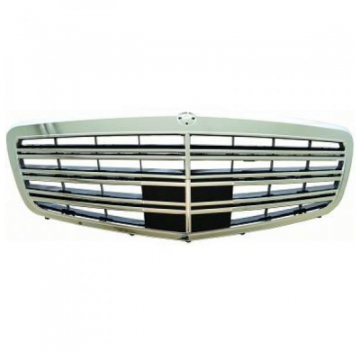 Parrilla Deportiva W221 Mercedes Año:  09->>        Cromado/Negro