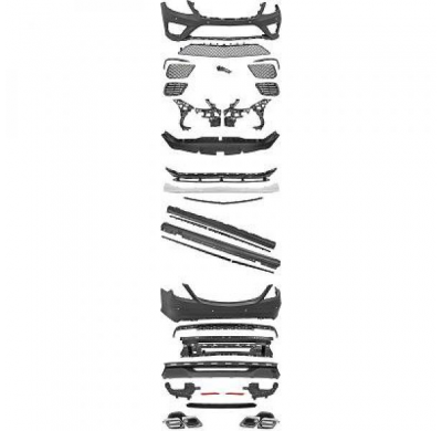 Kit Carroceria Deportivo W222 Mercedes Año:  13->>        Amg S65 Look