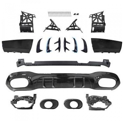 Difusor Paragolpes Trasero W177 Mercedes Año:  18->>        A35 Look