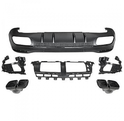 Difusor Trasero Deportivo V167 Mercedes-Benz Año:  18->>         Gle 63 Look