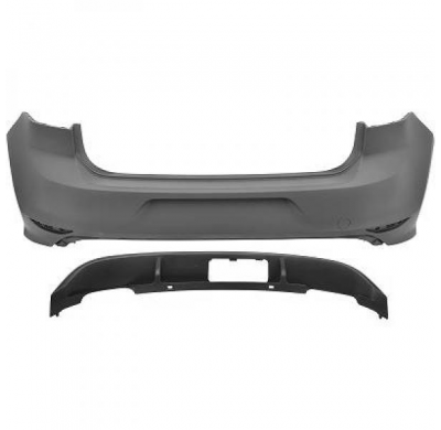 Paragolpes Trasero Deportivo Golf 7 Vw Año:  12-17      Imprimado