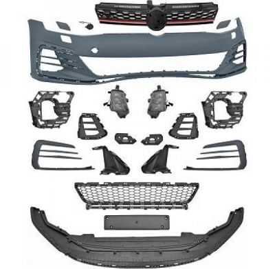 Paragolpes Delantero Deportivo E Golf 7 Vw Año:  17-20      Gti-Look