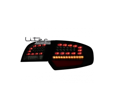 Pilotos Traseros Led Audi A3 Sportback 03-08 _ Negro