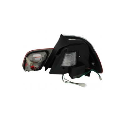 Pilotos Traseros Led Bmw E46 2d 00-07 _ Rojo/Crystal