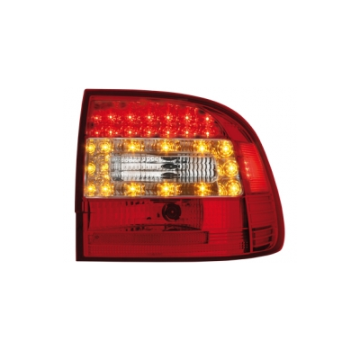 Pilotos Traseros Led Porsche Cayenne 03-07_Rojo/Crystal